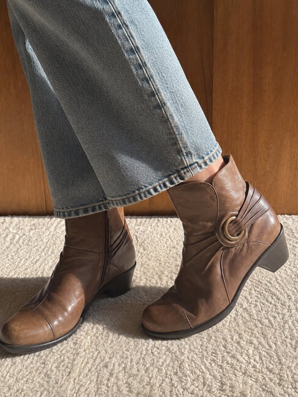 Clarks Women's Brown Ankle Boots